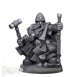 Dwarf Runepriest v1 - Bigusson - Druk 3d - Highlands Miniatures