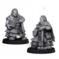 Dwarf Runepriest v2 - Bigusson - Druk 3d - Highlands Miniatures