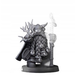 Dwarf Runemaster 1 - Bigusson - Druk 3d - Highlands Miniatures