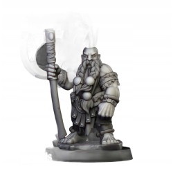 Dwarf Giantseeker - Bigusson - Druk 3d - Highlands Miniatures