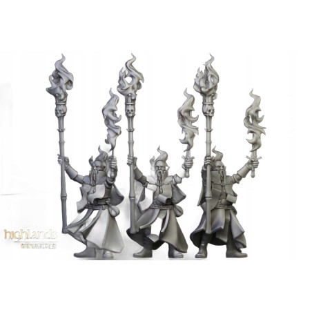 Mage of fire - Bigusson - Druk 3d - Highlands Miniatures