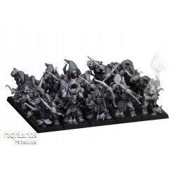 Swamp Goblin with Bows x7 +cmd - Bigusson - Druk 3d - Highlands Miniatures