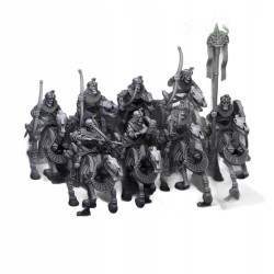 Ancient Skeletal Cavalry with Bows x 7 + command - Highlands Miniatures