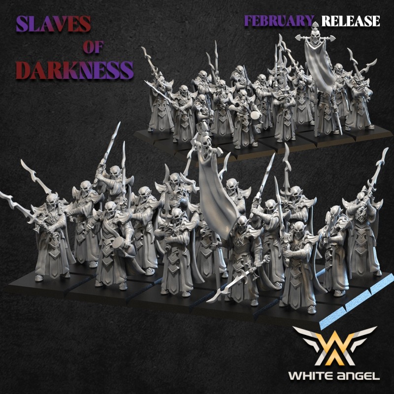 DEATH GUARD x10 - Bigusson - 3D - White Angels DEATH GUARD x10 - Bigusson - 3D - White Angels
