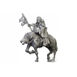 The Necromancer on horse - Bigusson - Druk 3d - Highlands Miniatures