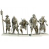 Zombie Warriors x 5 - Bigusson - Druk 3d - Highlands Miniatures