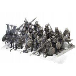 Skeleton Warriors with Swords Unit x7 + cmd - Bigusson-Highlands Miniatures