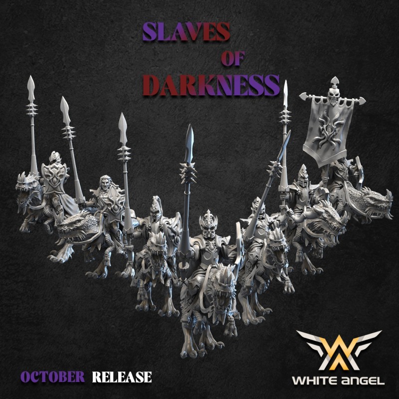 Lords of the Dark Land x 10 - Bigusson - Druk 3D - White Angels Lords of the Dark Land x 10 - Bigusson - Druk 3D - White Angels