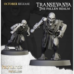 Ghouls Unit x10 - Bigusson - Druk 3d - Highlands Miniatures