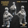 Dwarf Axe Machine + crew - Druk 3d - Highlands Miniatures