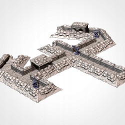WWII Modular Trenches 6 -Bigusson- Teren do gier bitewnych - Txarli Factory