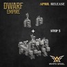 Dwarf Axe Machine + crew - Druk 3d - Highlands Miniatures