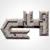 WWII Modular Trenches 1 -Bigusson- Teren do gier bitewnych - Txarli Factory