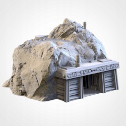 Bunker in rock - Bigusson - Txarli Factory