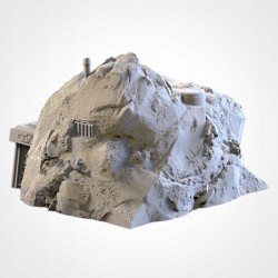 Bunker in rock - Bigusson - Txarli Factory