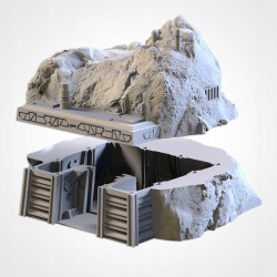 Bunker in rock - Bigusson - Txarli Factory