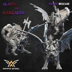 LORD OF THE MANTICORES - Bigusson - Druk 3D - White Angels