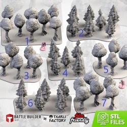 CLASSIC FORESTS 7 - Bigusson - Teren do gier bitewnych - Txarli Factory