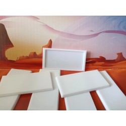 30 x 60 mm Kwadratowe podstawki x 10 - Bigusson Miniatures