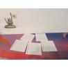 40 mm Kwadratowe podstawki x 10 - Square Blank Bases - Bigusson Miniatures