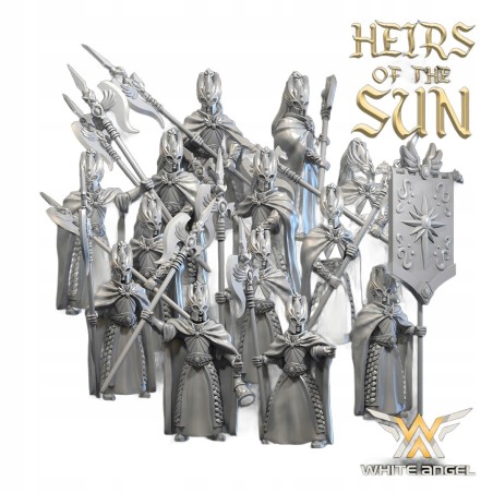 Guards of the Sun x10 - Bigusson Miniatures - White Angels