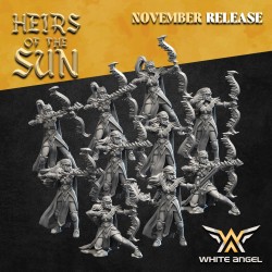 Sister of the High Kingdom x10 - Bigusson - Druk 3D - White Angels