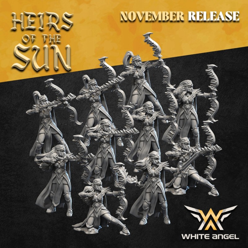 Sister of the High Kingdom x10 - Bigusson - Druk 3D - White Angels Sister of the High Kingdom x10 - Bigusson - Druk 3D - White Angels