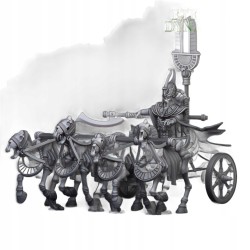 Eternal Pharaoh on chariot - Bigusson - Druk 3d - Highlands Miniatures