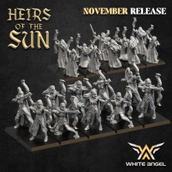 Sister of the High Kingdom x10 - Bigusson - Druk 3D - White Angels