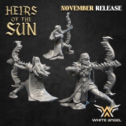 Sister of the High Kingdom x10 - Bigusson - Druk 3D - White Angels