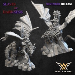 DARK EMPEROR DRAGON - Bigusson - Druk 3D - White Angels