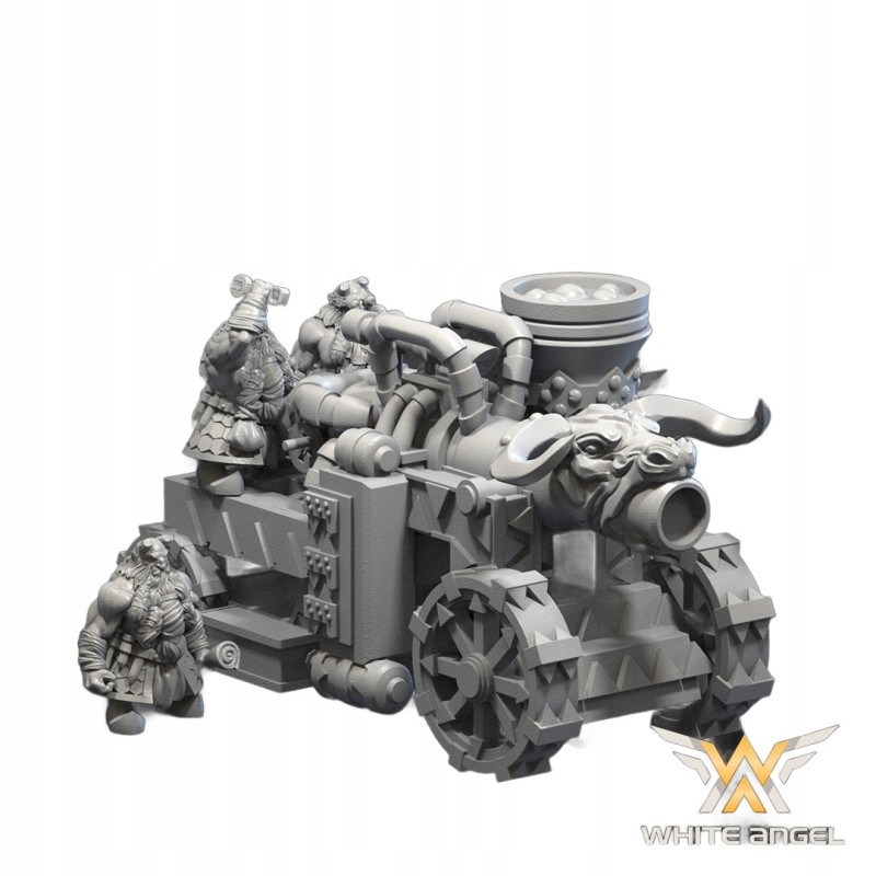 INFERNAL CANNON - INFERNAL EMPIRE - Bigusson - Druk 3D - White Angels