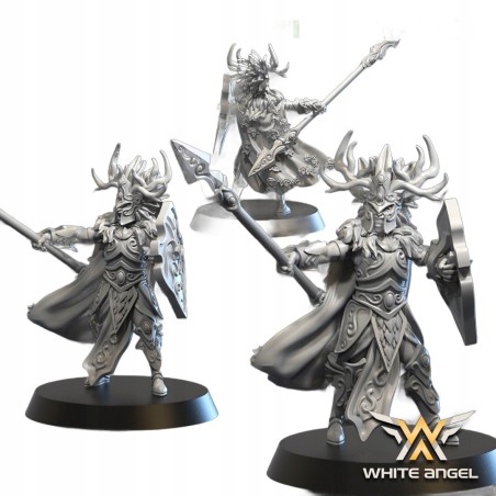 LORD OF THE FOREST - FOREST WARRIORS - Bigusson - Druk 3D - White Angels