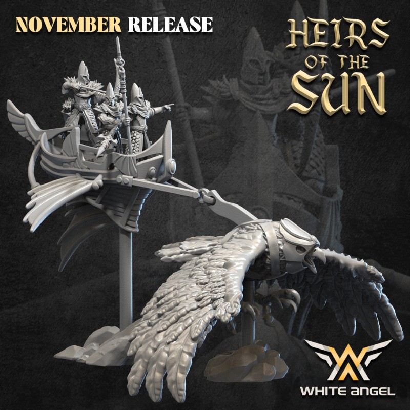 SKY GUARDIAN OF THE HIGH KINGDOM 2 - Bigusson - Druk 3D - White Angels SKY GUARDIAN OF THE HIGH KINGDOM 2 - Bigusson - Druk 3D - White Angels