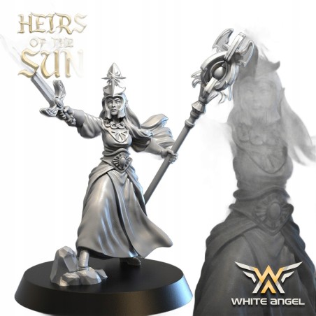 HIGH PRIESTESS OF THE HIGH KINGDOM Bigusson Druk 3D White Angels