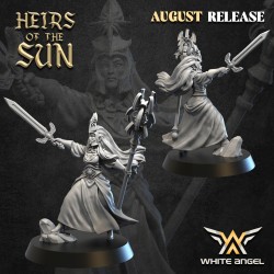 HIGH PRIESTESS OF THE HIGH KINGDOM Bigusson Druk 3D White Angels