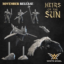 SKY GUARDIAN OF THE HIGH KINGDOM 2 - Bigusson - Druk 3D - White Angels