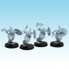 Barbarian levies x10 - Bigusson - Druk 3D -Chaos - Mom Miniatures