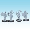Barbarian levies x10 - Bigusson - Druk 3D -Chaos - Mom Miniatures