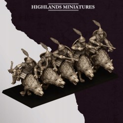Hobgoblin Riders x10 Highlands Miniatures