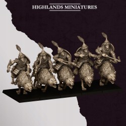 Hobgoblin Riders x10 Highlands Miniatures