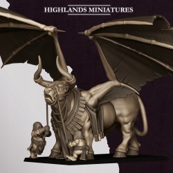 Marduk Bull Highlands Miniatures