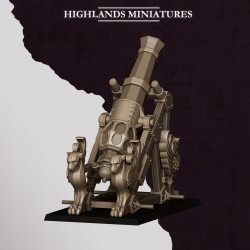 Sons of Marduk Mortar | Highlands Miniatures | Chaos Dwarfs