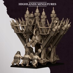 Blazing Icon of Marduk | Highlands Miniatures | Chaos Dwarfs