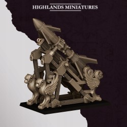 Sons of Marduk Rocket | Highlands Miniatures | Chaos Dwarfs