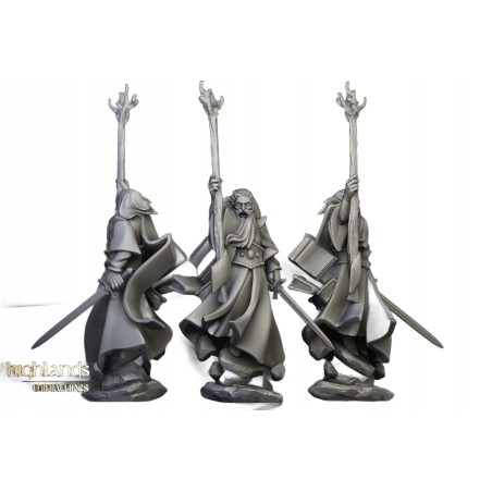 Mage of light - Bigusson - Druk 3d - Highlands Miniatures