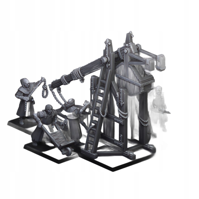 Gallia Trebuchet - Druk 3d - Highlands Miniatures