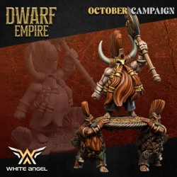 King Killer Shield Bearer | White Angels | Dwarfs