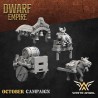 BARRELMAN CART | White Angel Miniatures | Dwarfs