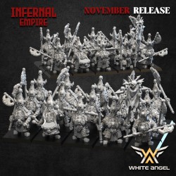 INFERNAL LANCE x 10 - Bigusson - Druk 3D - White Angels